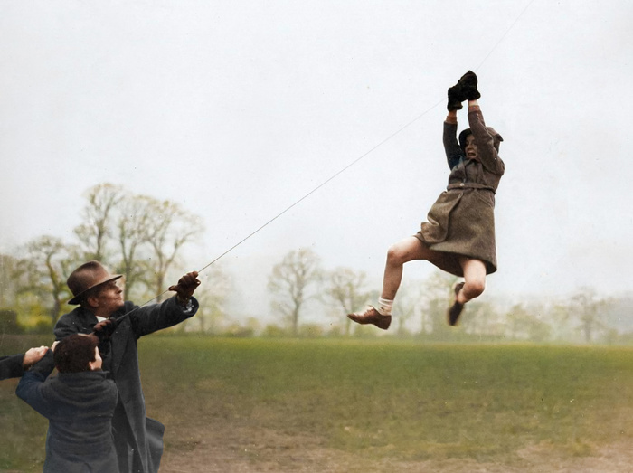 Подборка фотографий из прошлого, которые заставляют удивиться. 20 раскрашенных фотографий из XIX-ХХ века. Часть XV Старое фото, Историческое фото, Фотография, 20 век, Колоризация, Длиннопост
