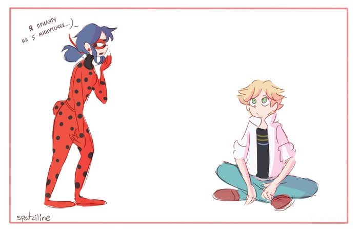          -... __ , , , ,    -, Marinette, Chat Noir, Spatziline, , 