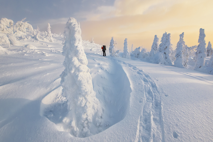 Переход через перевал (Главный Уральский Хребет), 7 января 2025
