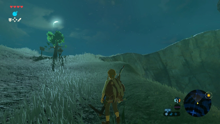 Скриншот из игры "The Legend of Zelda: Breath of the Wild".