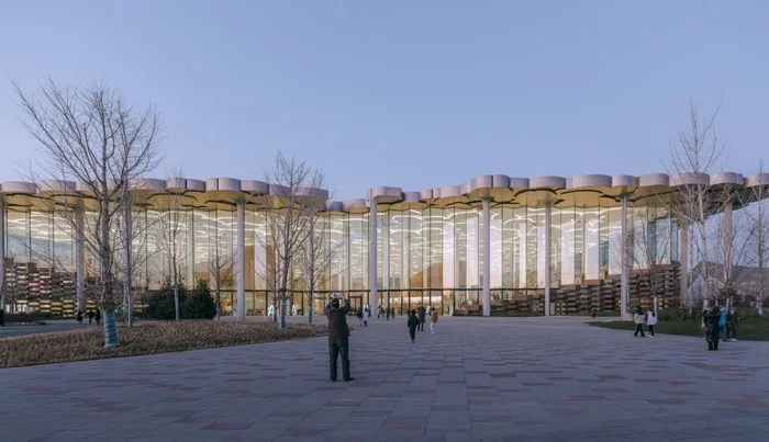 Beijing Municipal Library - The library with the largest reading room in the world - Building, Architecture, Tourism, Local history, Library, sights, The culture, China, Beijing, Travels, Art, Literature, Books, Design, Interior, Norway, Longpost