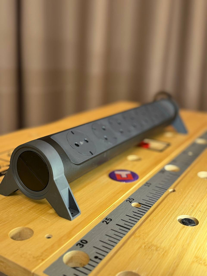 Удлинитель с плоскими розетками