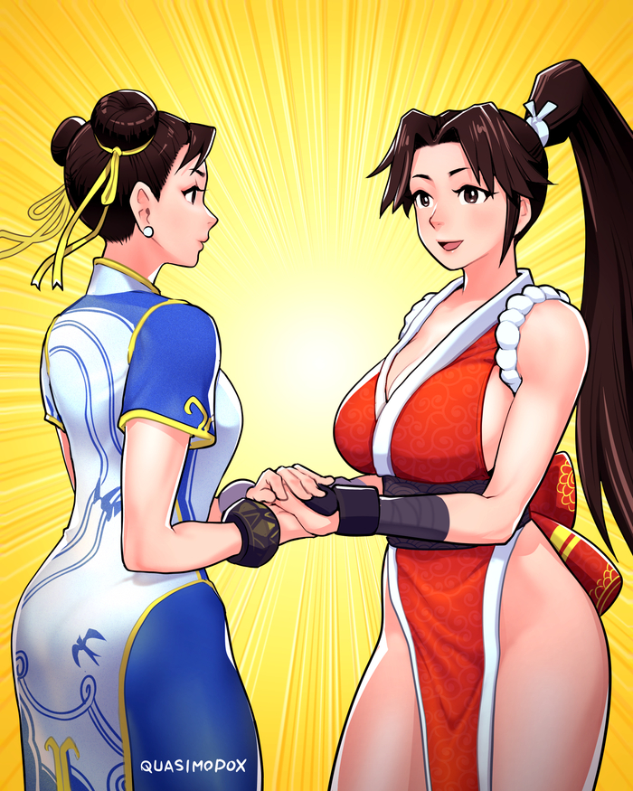 "Welcome to Street Fighter 6, Mai!" Street Fighter, , , Chun-li, Mai Shiranui, The King of Fighters