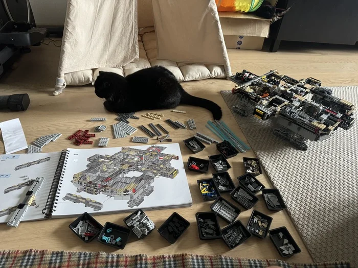 Сокол тысячелетия LEGO, Star Wars, Конструктор, Кот, Хвастовство, Красота, Длиннопост, Тату