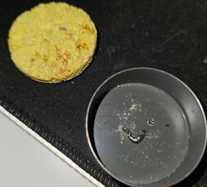 Размягчаем сплав Розе паяльником