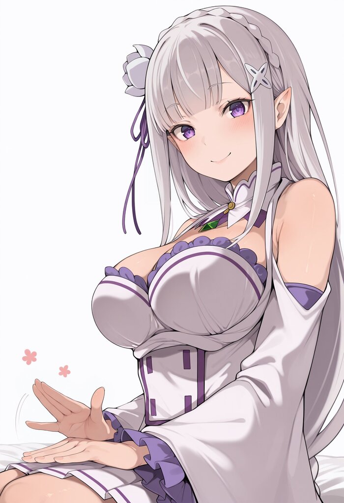 ,     , Anime Art, , Re:Zero Kara, Emilia, ,  