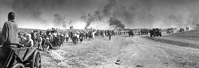 Трагедия лета 1941. Беженцы.