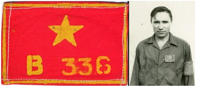 В качестве знаков отличия пилоты из стран Варшавского договора во Вьетнаме носили нашивки в цветах флага ДРВ, чтобы местные "сухопутчики" случайно не приняли их за американцев. Данная принадлежала капитану Петру Ивановичу Исаеву.