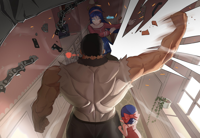     [ MiSide ] , Miside, , Tiny Mita (MiSide), , Anime Art, ,   , Mita (MiSide)