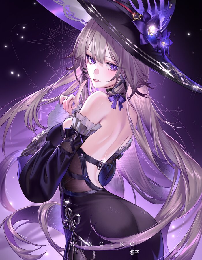 The Herta Anime Art, Honkai: Star Rail, The Herta (Honkai: Star Rail), Ringeko