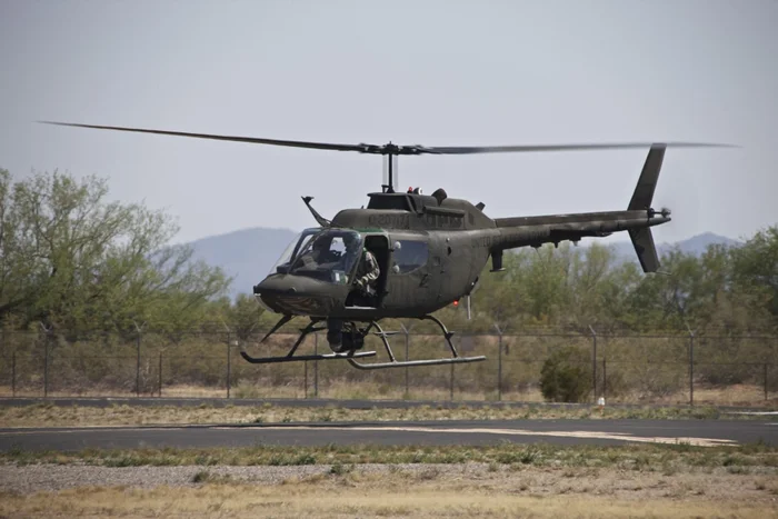 OH-58 Kiowa Warrior Военная авиация, Вертолет, Мат, Длиннопост