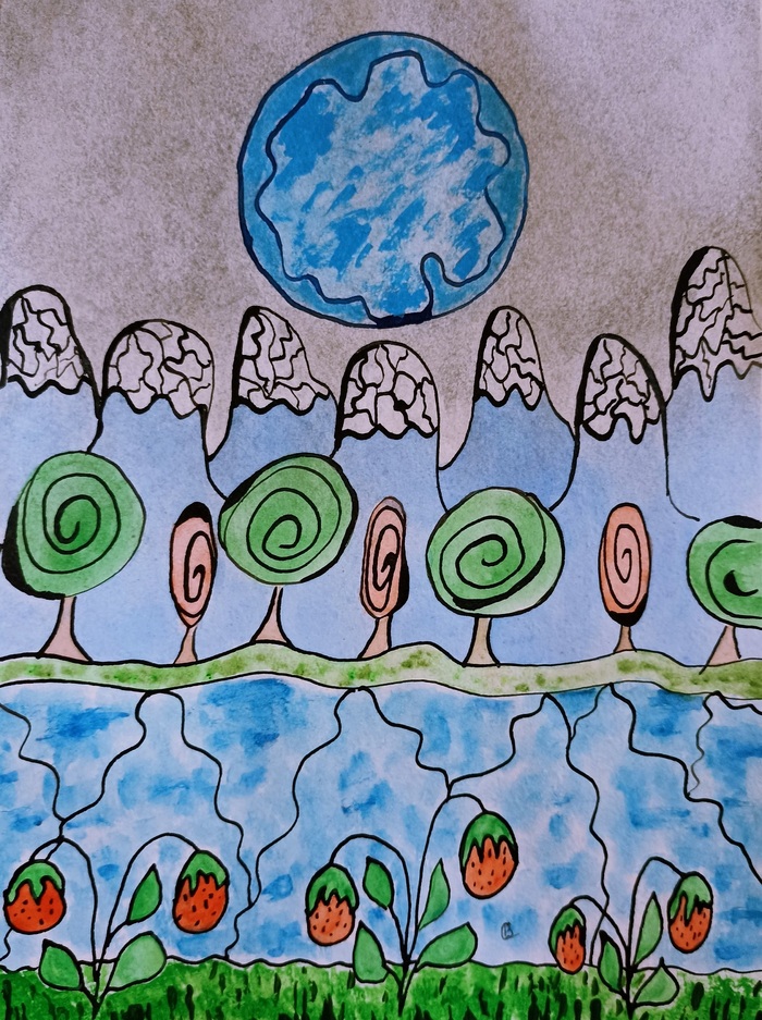 Полная Луна. Вилена Салтыкова