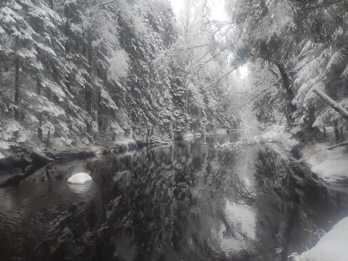 Это тоже без обработки. Камера замерзла.