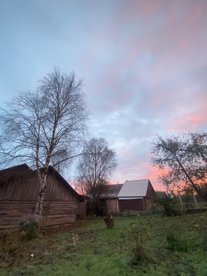 Это, кстати, сарай. Он больше, чем наша квартира в городе🙃