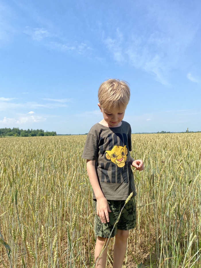 Вокруг нас - бескрайние поля!