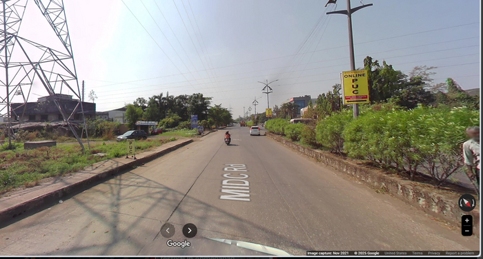 Панорамный снимок 2021 г. Видно табличку Online PUC