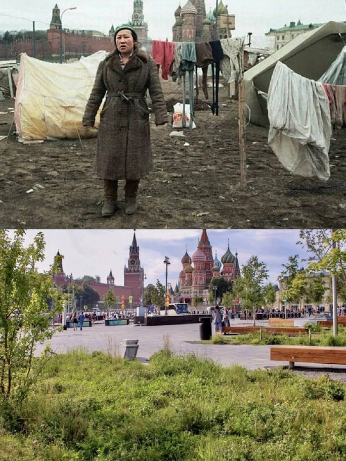 Зарядье: Как изменилась Москва за 30 лет?