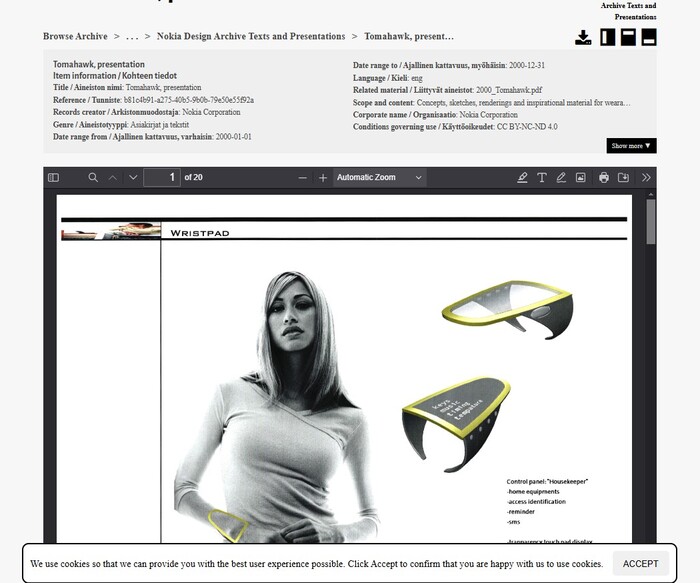 Nokia Design Archive Nokia, ,  