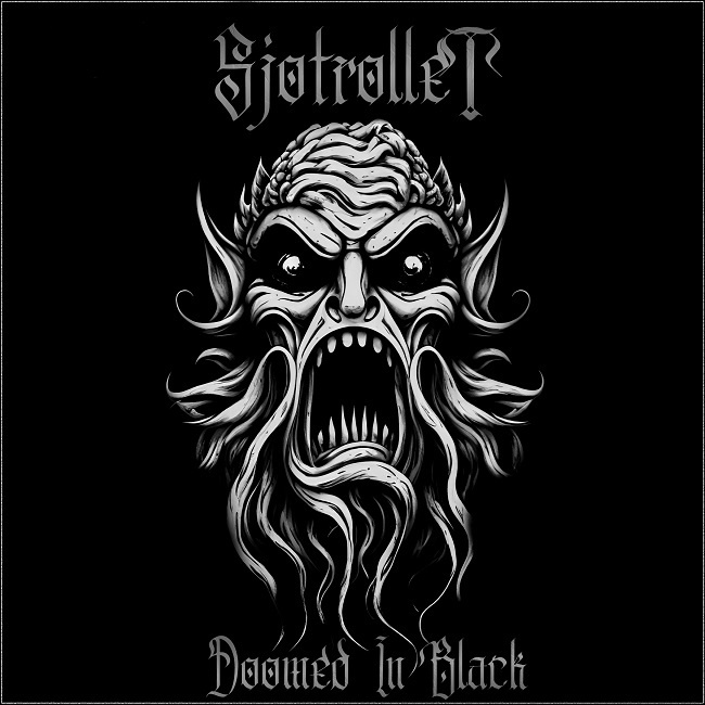 Sjotrollet  2024 - Doomed In Black - (CD) Digipak - BMM. 101-24 - BadMoodMan Music Black Metal, Doom Metal, , , , YouTube, 
