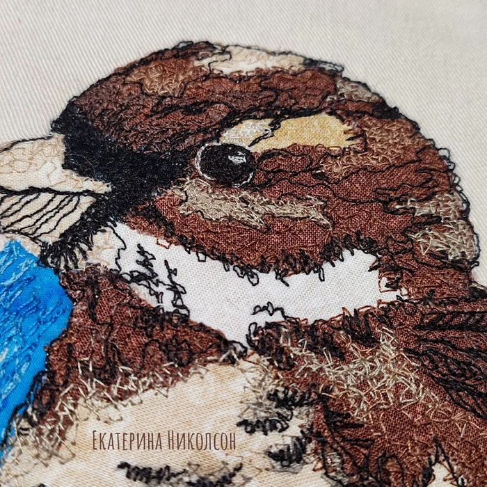 свободно-ходовая вышивка