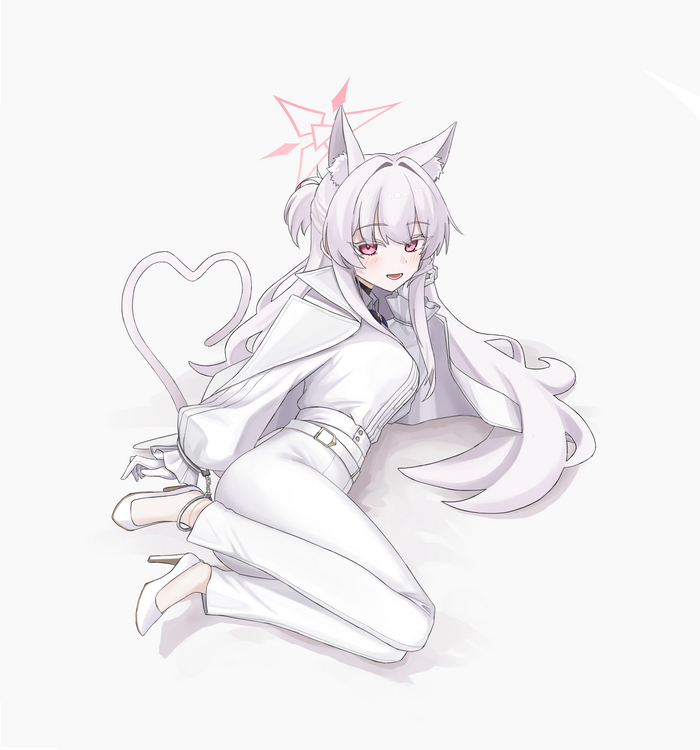  !        ? Anime Art, , Blue Archive, Kiyosumi Akira, Animal Ears, , 