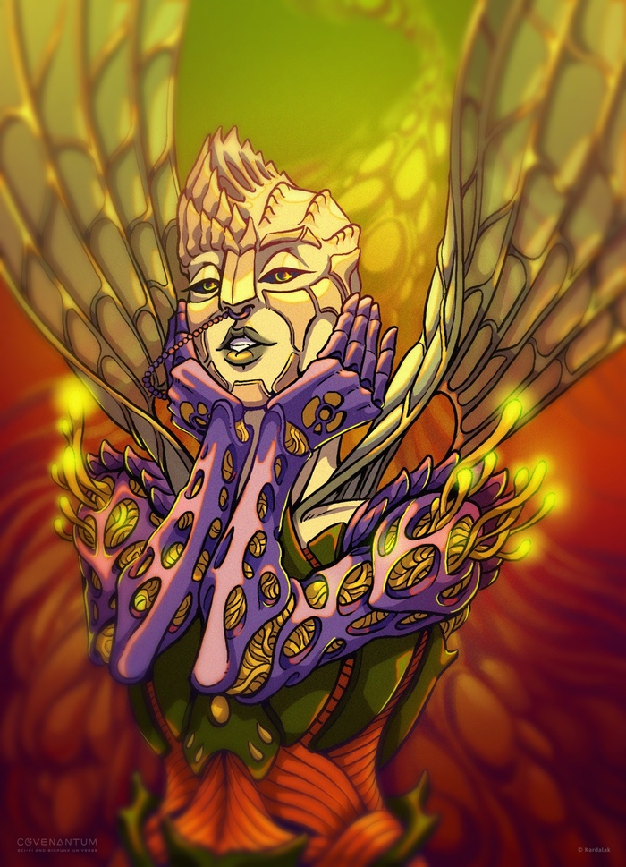 Рэм Акуба. Арт по мотивам комикса Covenantum: The Great Ancestors