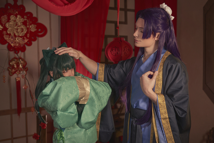 Kusuriya no Hitorigoto cosplay by Kotin/Win_Winry_ , , , Maomao, Kusuriya no Hitorigoto, Jinshi (Kusuriya no Hitorigoto)