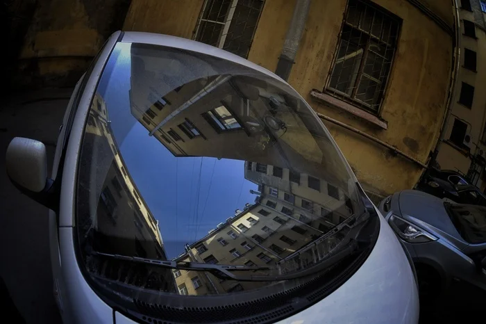 Zenithar 16, my love 1 - My, Saint Petersburg, Lyrics, Lens, Courtyard, Zenitar, Fishye, Longpost