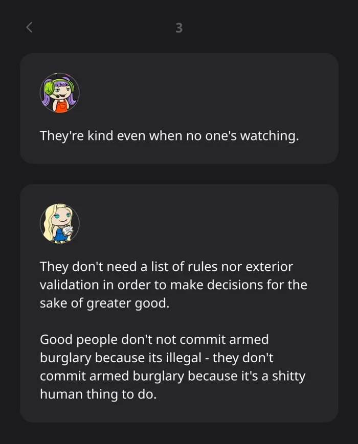 What is a subtle sign that someone is a truly good person? - English language, Reddit, Translation, Translated by myself, Humor, Telegram (link), Longpost