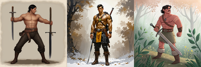 ����� VS Stable Diffusion VS Recraft