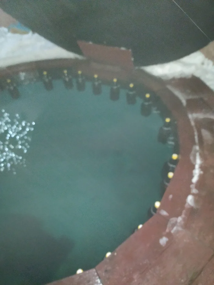 Know-how in Nizhny Novgorod. A device to prevent ice from destroying the font in winter - Longpost, With your own hands, My, Craftsmen