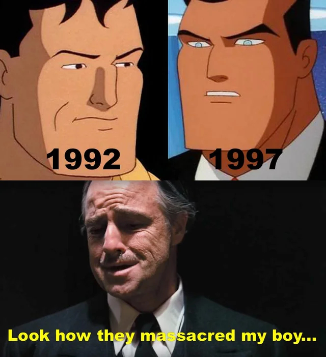 1992 vs 1997 DC Comics, ,  , ,   
