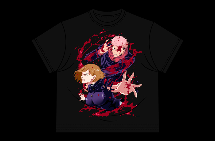 А перед будет что-то примерно около такой. Мерч будет выпускаться только в тг Baka Boutique, если интересно - ссылка есть в описании профиля.