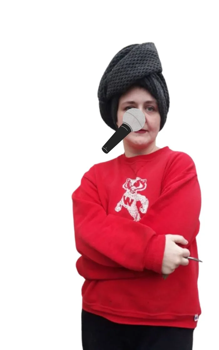 Ganyo Ganishe: I am a singer, I am a stage clown. I am a Harlequin! - Images, Picture with text
