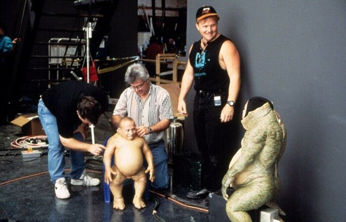 В роли одного из инопланетян