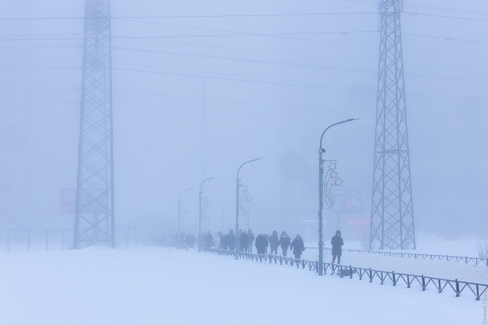 Такое вот утро выдалось недавно на окраине Санкт-Петербурга.