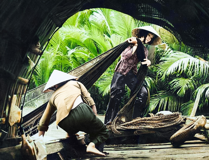 Любопытные фотографии из прошлого стран Азии. 20 раскрашенных фотографий ХХ века. Часть III Историческое фото, Старое фото, Корея, Вьетнам, Китай, Япония, Азия, 20 век, Фотография, Колоризация, Длиннопост