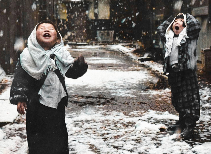 Любопытные фотографии из прошлого стран Азии. 20 раскрашенных фотографий ХХ века. Часть III Историческое фото, Старое фото, Корея, Вьетнам, Китай, Япония, Азия, 20 век, Фотография, Колоризация, Длиннопост