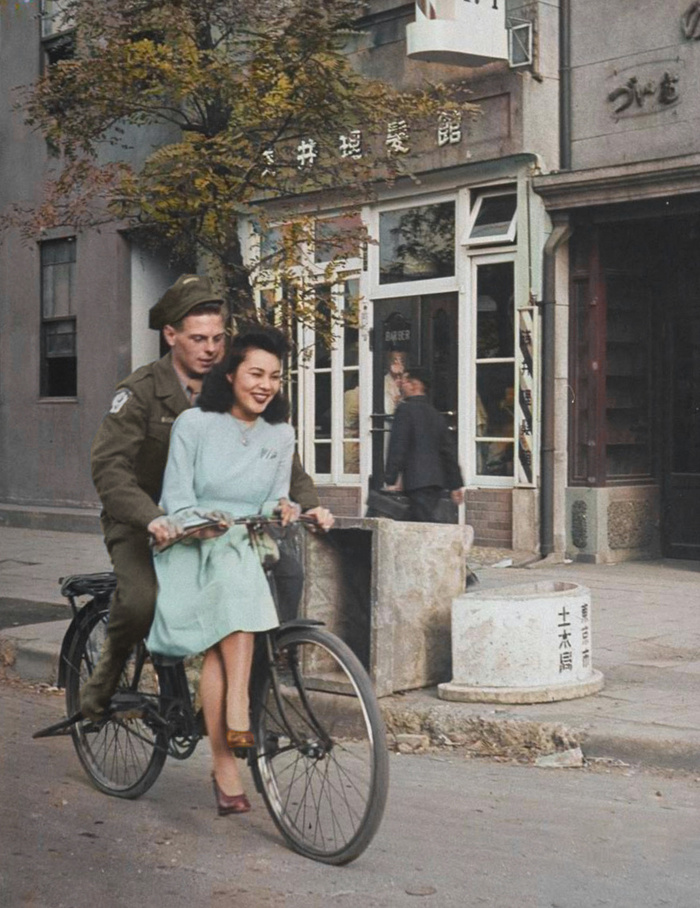 Любопытные фотографии из прошлого стран Азии. 20 раскрашенных фотографий ХХ века. Часть III Историческое фото, Старое фото, Корея, Вьетнам, Китай, Япония, Азия, 20 век, Фотография, Колоризация, Длиннопост