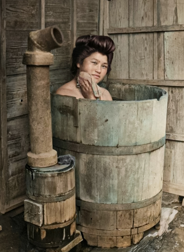 Любопытные фотографии из прошлого стран Азии. 20 раскрашенных фотографий ХХ века. Часть III Историческое фото, Старое фото, Корея, Вьетнам, Китай, Япония, Азия, 20 век, Фотография, Колоризация, Длиннопост