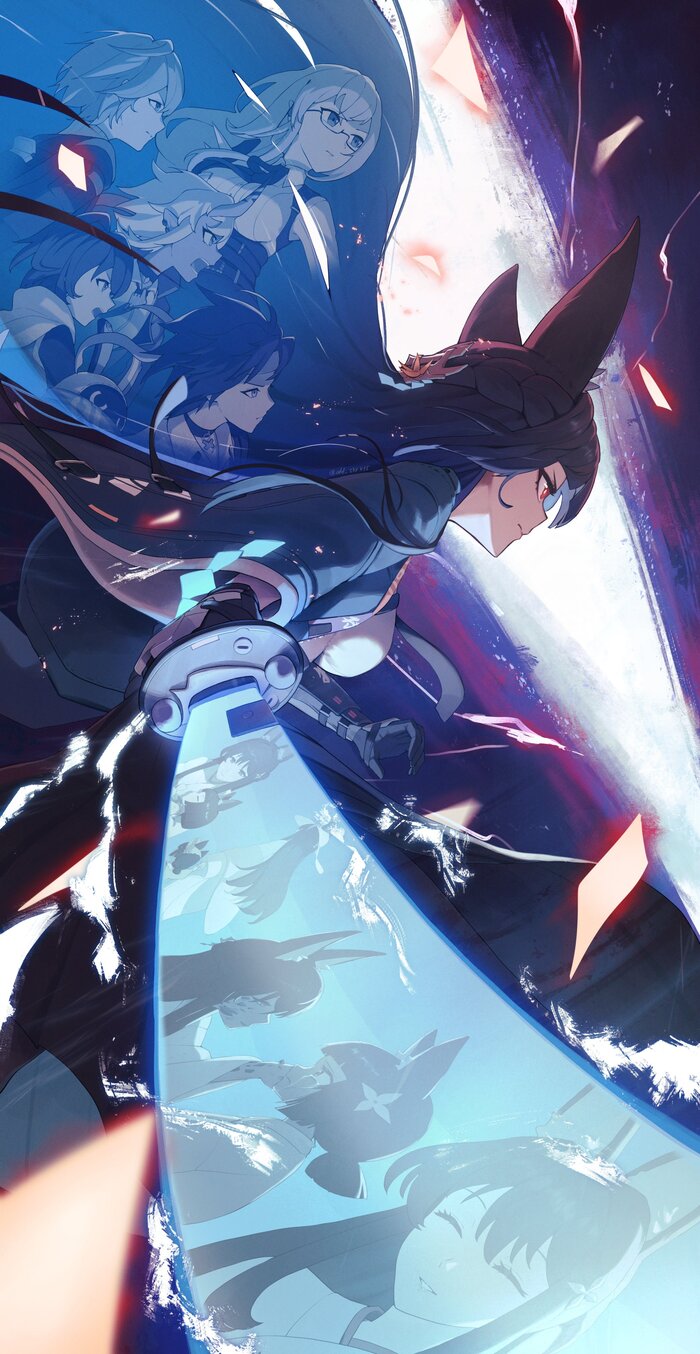  Anime Art, , Hoshimi Miyabi (zzz), Zenless Zone Zero, Animal Ears, , Asaba Harumasa (zzz), Soukaku (zzz), Tsukishiro Yanagi (zzz), Belle (zzz), Wise (zzz)
