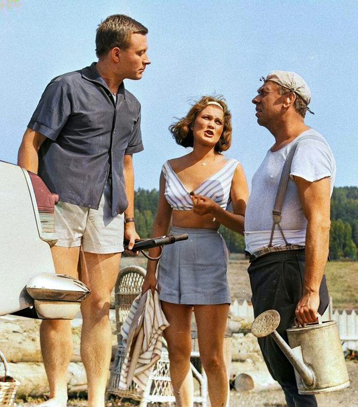 Интересные моменты на съемках культовых и популярных фильмов ХХ века. Подборка из 20 раскрашенных фотографий. Часть II Фото со съемок, Актеры и актрисы, Голливуд, Фильмы, Советское кино, Фотография, Советские актеры, Старое фото, Колоризация, Длиннопост