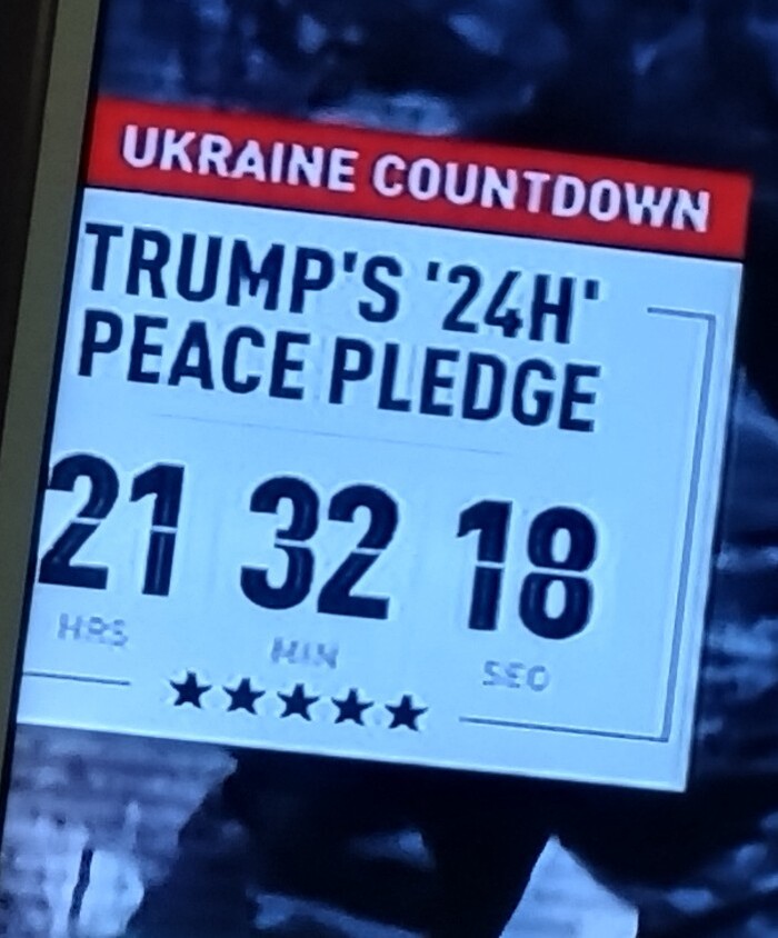 Обратный отсчёт запущен... Дональд Трамп, Инаугурация, Украина, Россия, Президент, США, Юмор