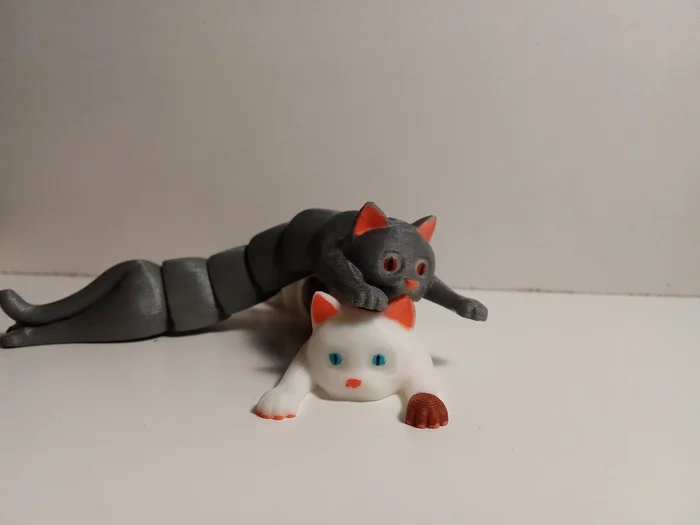 Cat, cat, cat and another cat - My, cat, Toys, Souvenirs, Longpost