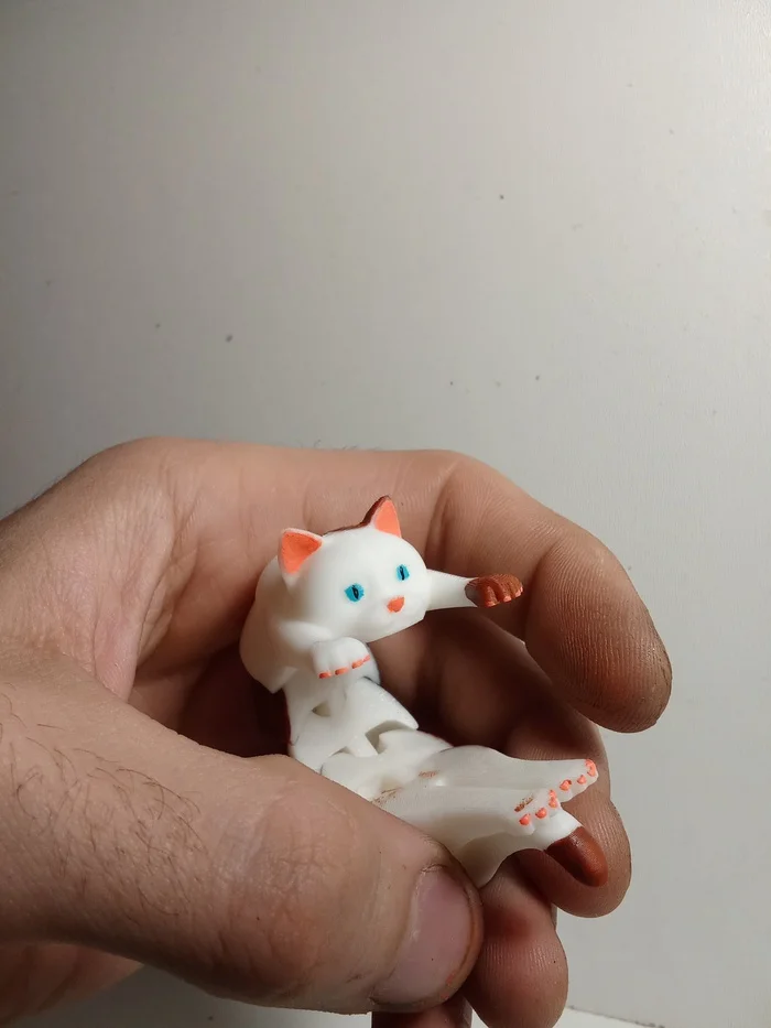 Cat, cat, cat and another cat - My, cat, Toys, Souvenirs, Longpost