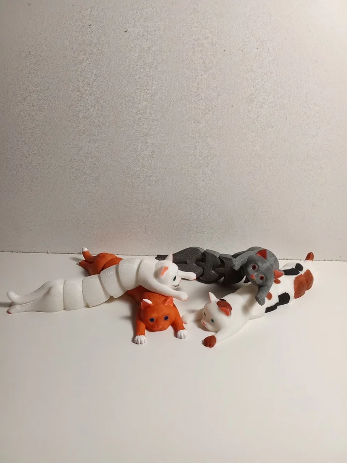 Cat, cat, cat and another cat - My, cat, Toys, Souvenirs, Longpost