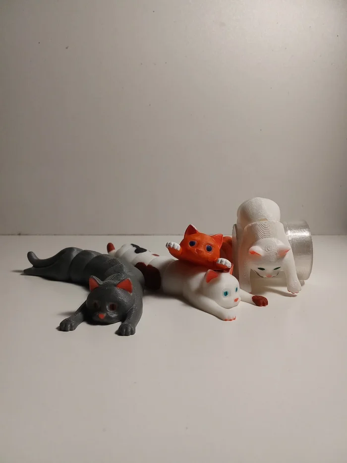 Cat, cat, cat and another cat - My, cat, Toys, Souvenirs, Longpost