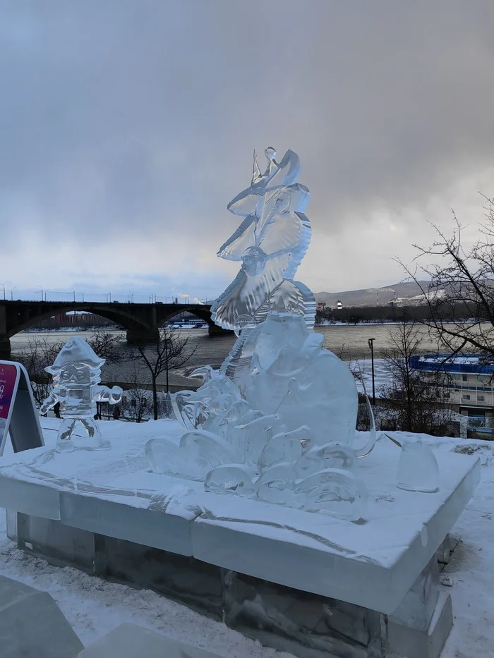 Ice Sculpture Exhibition in Krasnoyarsk - Ice sculpture, Krasnoyarsk, Longpost