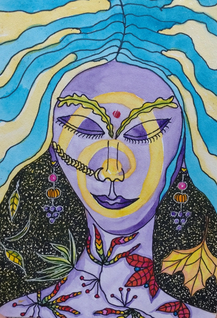 Девочка-осень