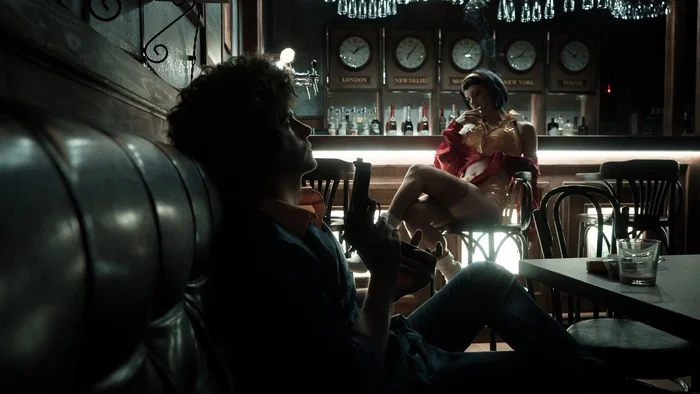 Cowboy Bebop | Spike Spiegel & Faye Valentine - Косплей, Faye Valentine, Spike Spiegel, Cowboy Bebop, Фотография, ВКонтакте (ссылка), Длиннопост